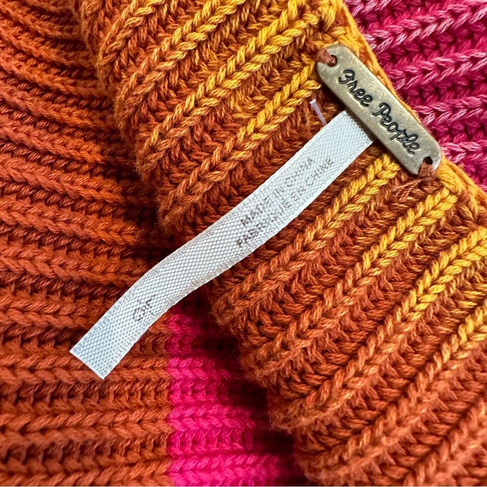 FREE PEOPLE JUST MY STRIPE SWEATER - Picture 4 of 4